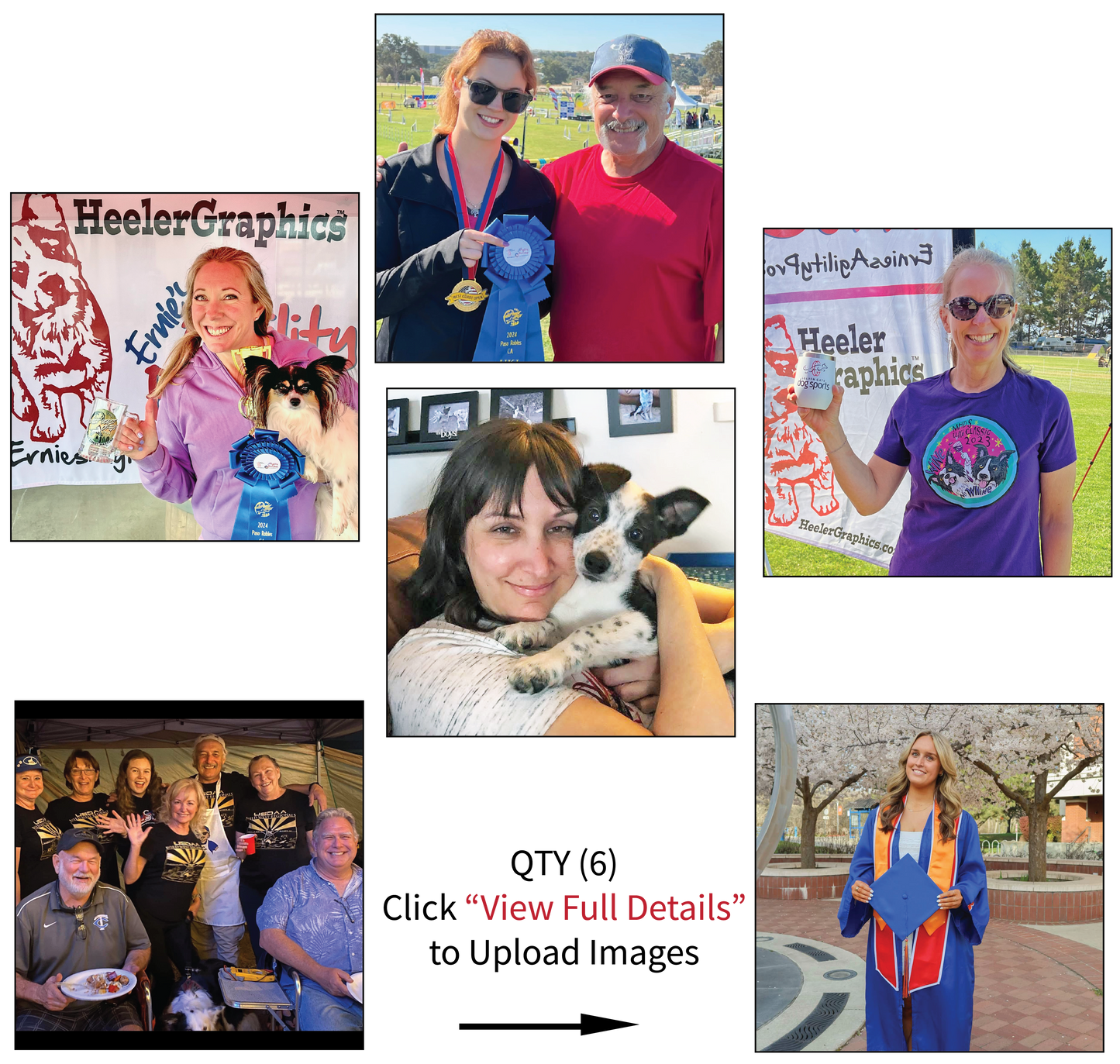 2.5"x2.5" Custom Photo Magnets