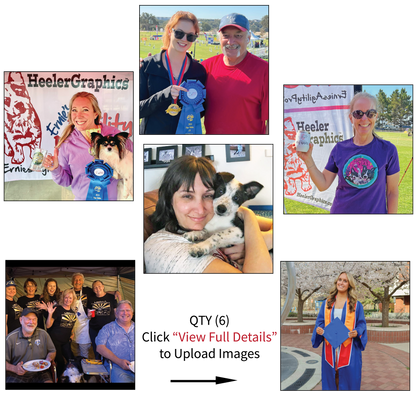 2.5"x2.5" Custom Photo Magnets