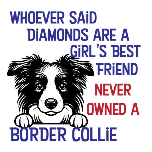 Border Collie Diamond